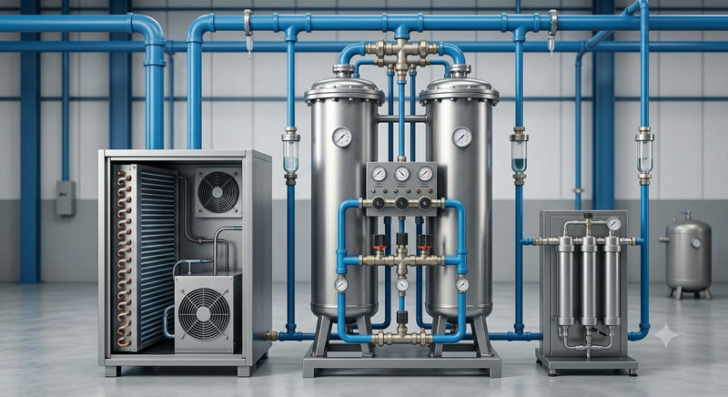 Air Dryers 101: How to Size and Match a Dryer to Your Compressor Application