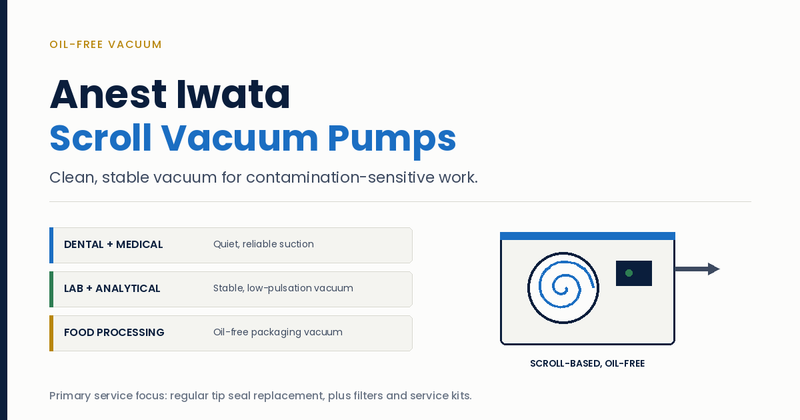 Anest Iwata Vacuum Pumps: A Reliable Choice