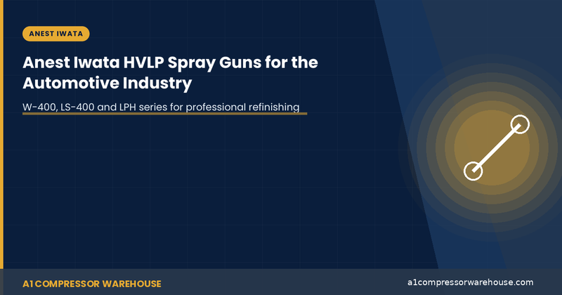 Anest Iwata HVLP Spray Guns: The Clear Choice for the Automotive Industry