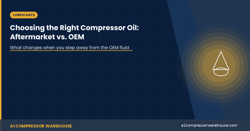 Choosing the Right Compressor Oil: Aftermarket vs. OEM