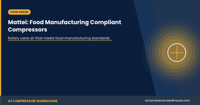 Mattei: Food Manufacturing Compliant Compressors