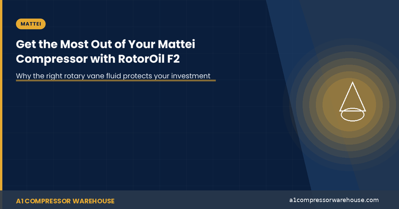 Get the Most Out of Your Mattei Compressor with RotorOil F2