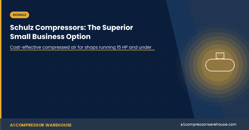Schulz Compressors: The Superior Small Business Option