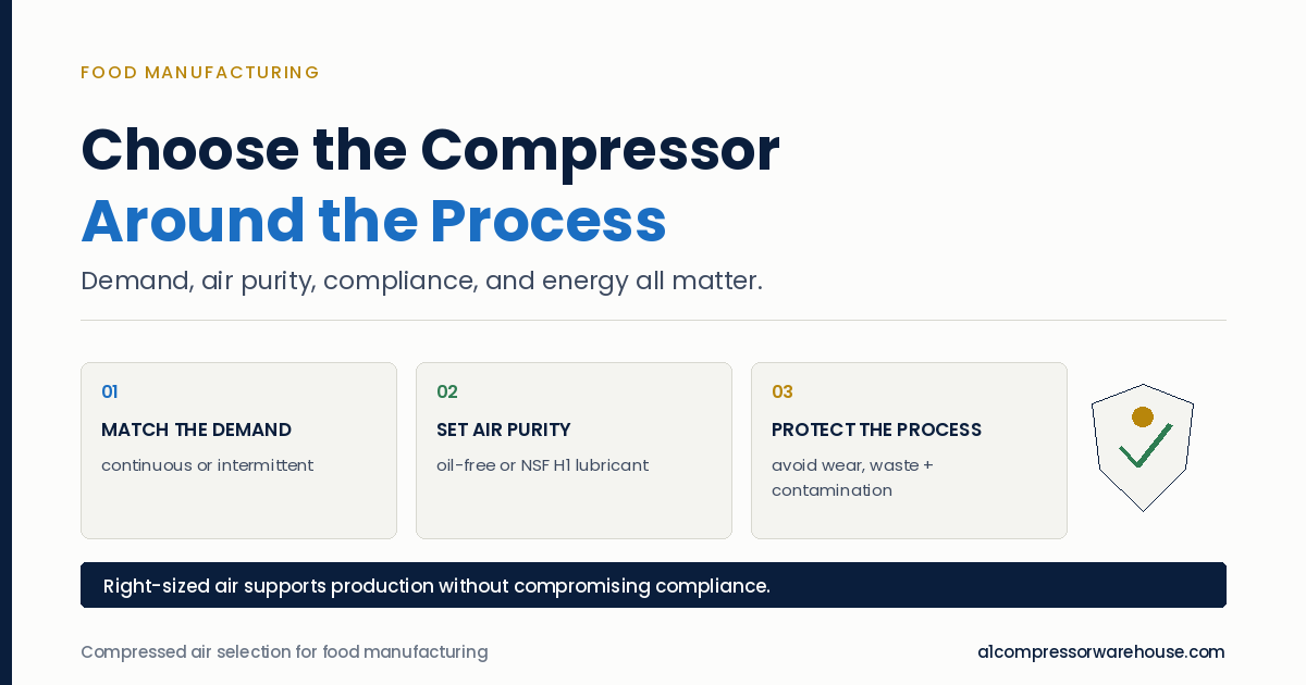 How to Choose Between Different Types of Food Compressors