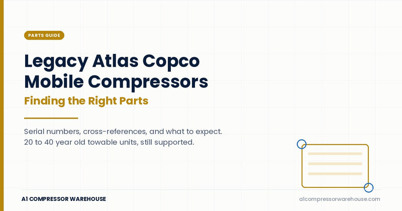 Finding Parts for Legacy Atlas Copco Mobile Compressors