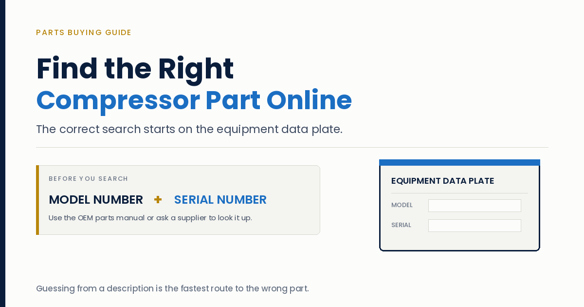 The Ultimate Guide to Finding and Purchasing Air Compressor Parts Online