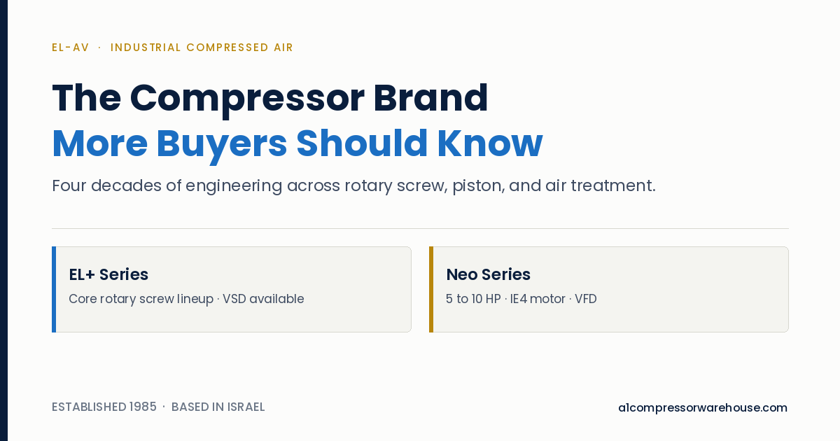 Unlocking Hidden Gems: Why EL-AV Compressors Deserve Your Attention