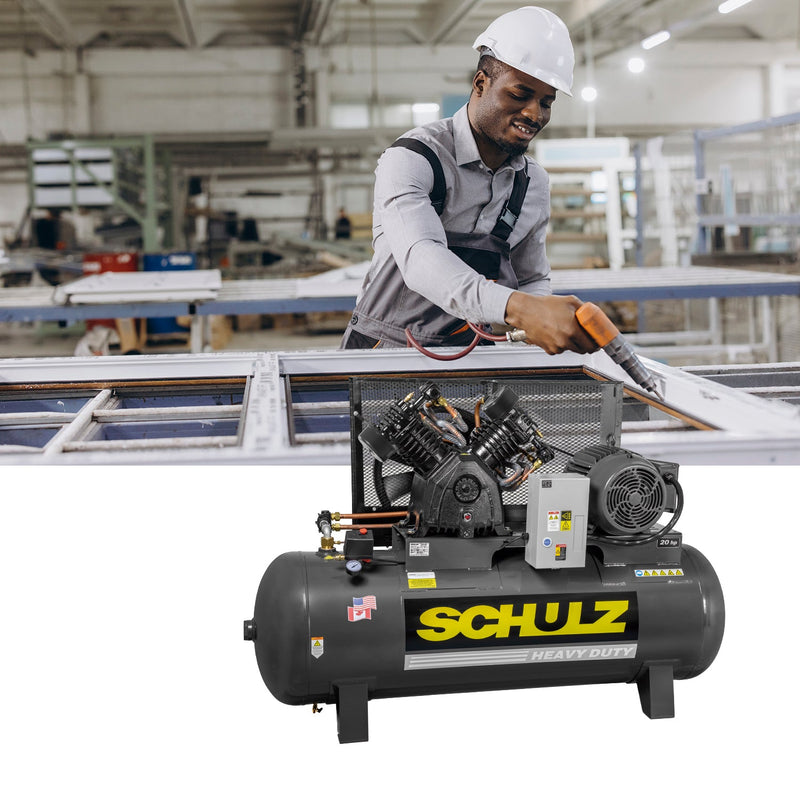Schulz 20120HLV80BR-3 Piston Air Compressor