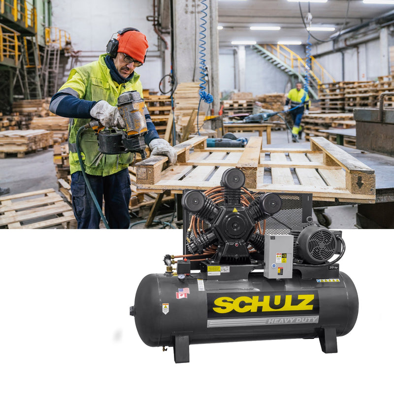 Schulz 20120HWV80X-3 Piston Air Compressor