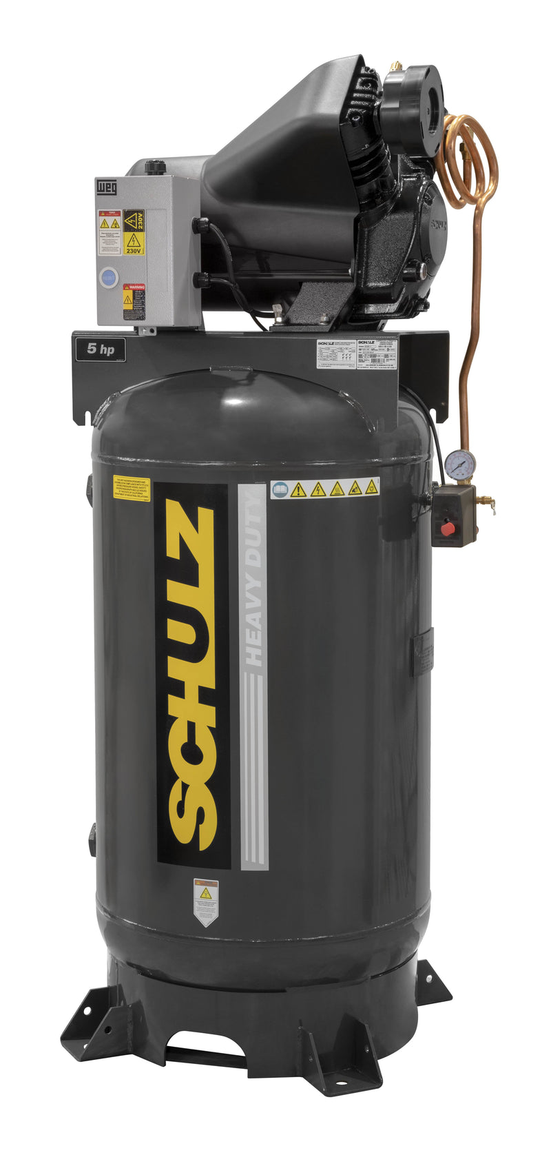 Schulz MCSV 20 AP Audaz Vertical 1ph Audaz Piston Compressor