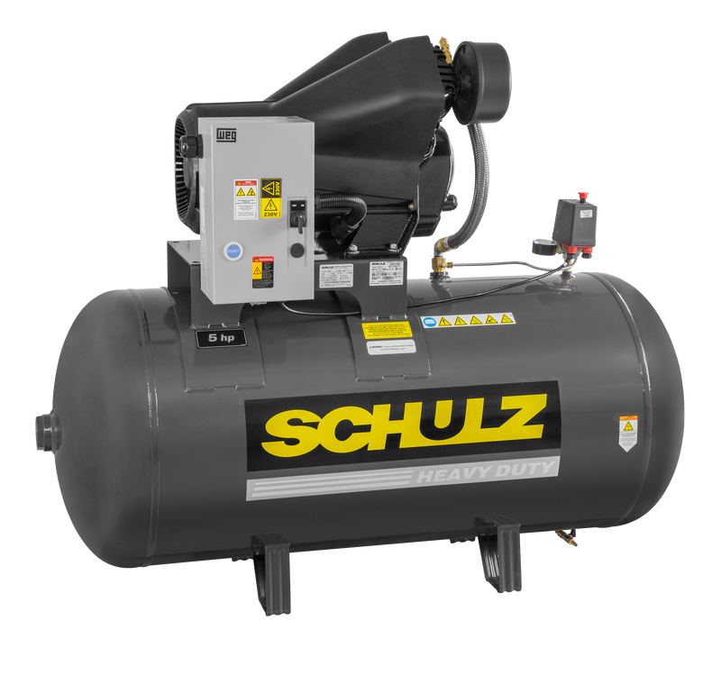 Schulz MCSV 20 AP Audaz Horizontal 1ph Audaz Piston Compressor