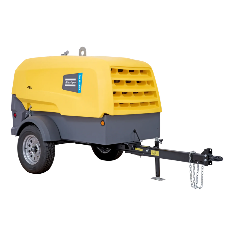 Atlas Copco X-Air 185-100 Towable Compressor