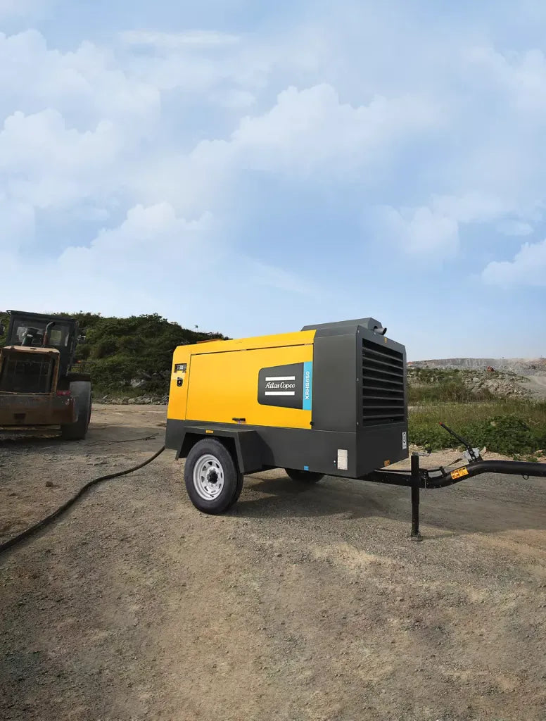 Atlas Copco X-Air 375-150 JD Towable Compressor