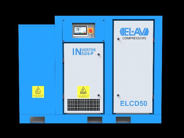 EL-AV ELBD30INV EL+ Series 30 HP rotary screw air compressor (30-50 HP cabinet)