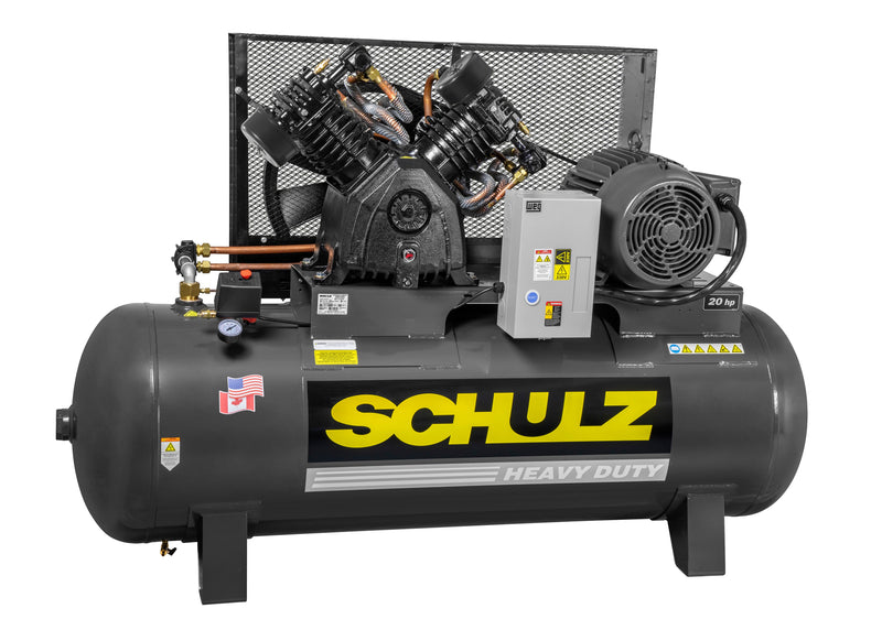 Schulz 20120HLV80BR-3 Piston Air Compressor