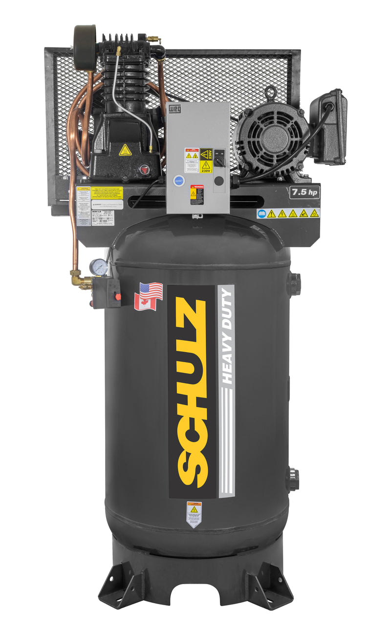 Schulz 7580VL30X-3 Piston Air Compressor