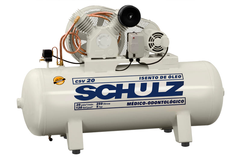 Schulz 560HV20-1 Oil-Less Piston Compressor