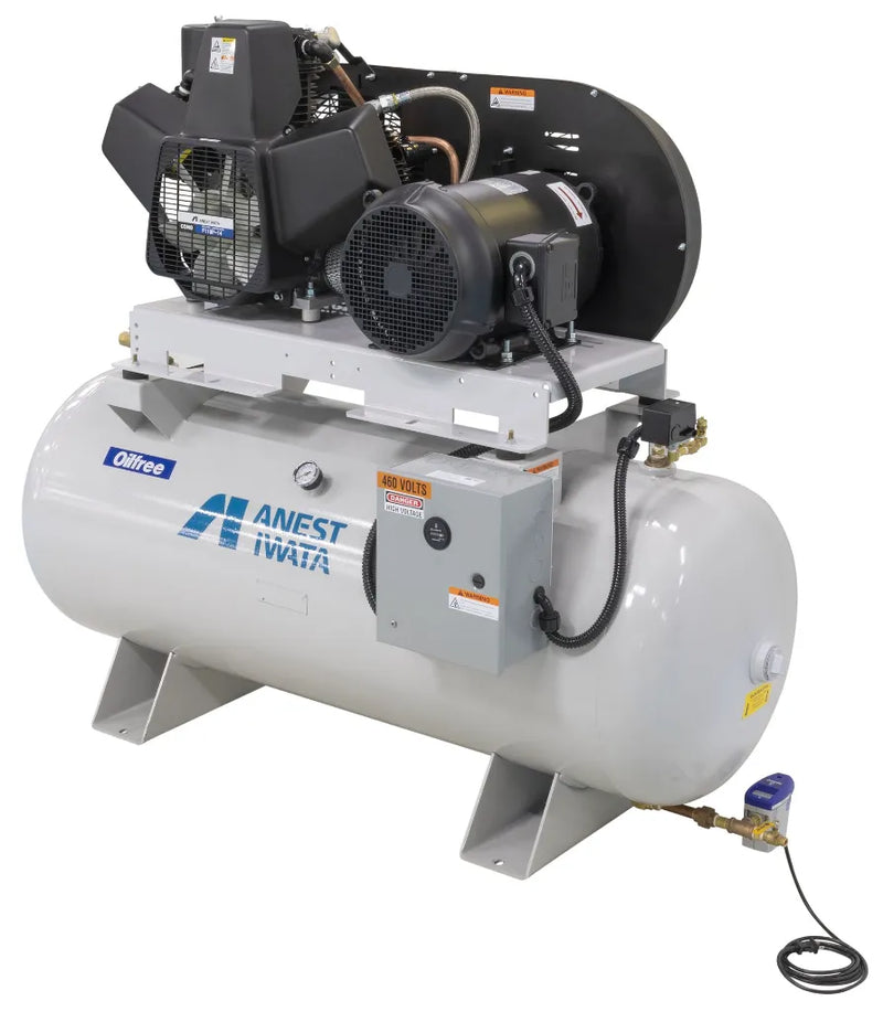 Anest Iwata OFT-15 Oil Less Reciprocating Compressor