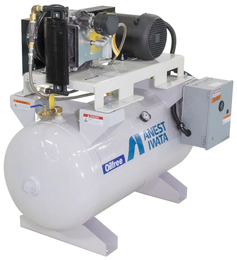 Anest Iwata SLT-10D Oil Less Scroll Compressor Duplex