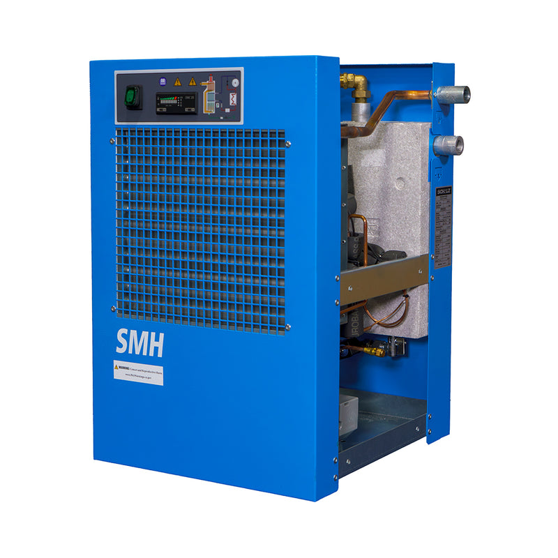 Schulz SMH-050-UP-TD High-Temperature Refrigerated Air Dryer - side view