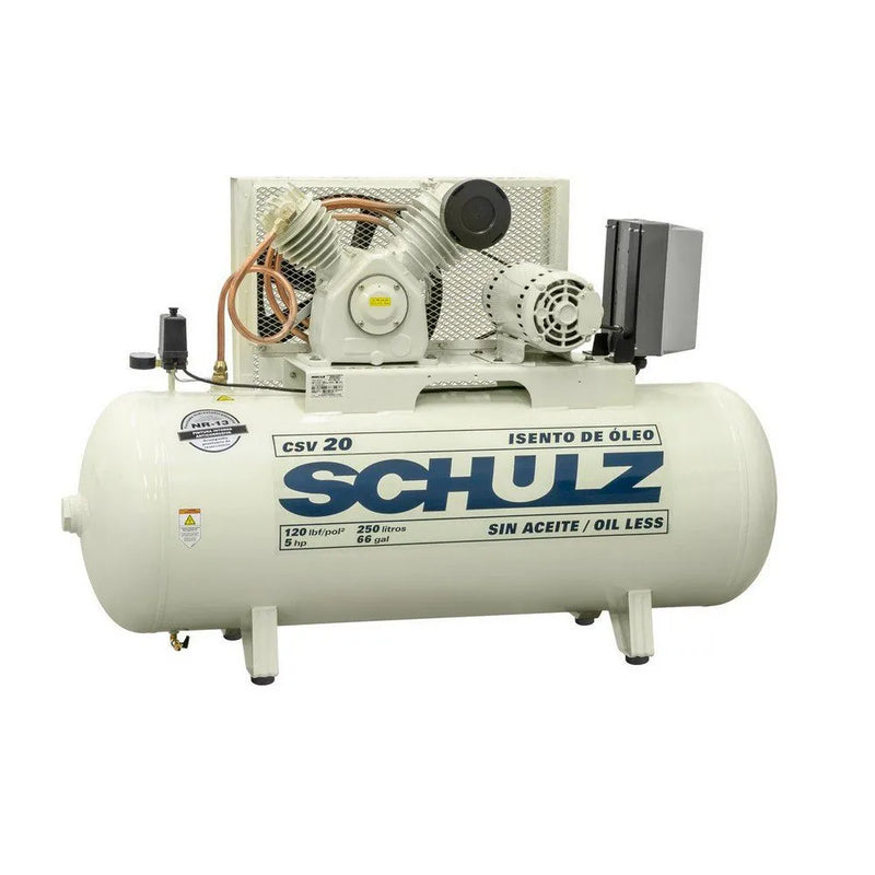 Schulz 560HV20-3 Oil-Less Piston Compressor