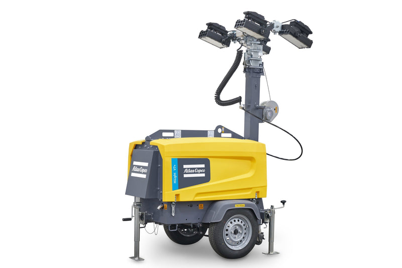 Atlas Copco HiLight V7+ mobile diesel light tower