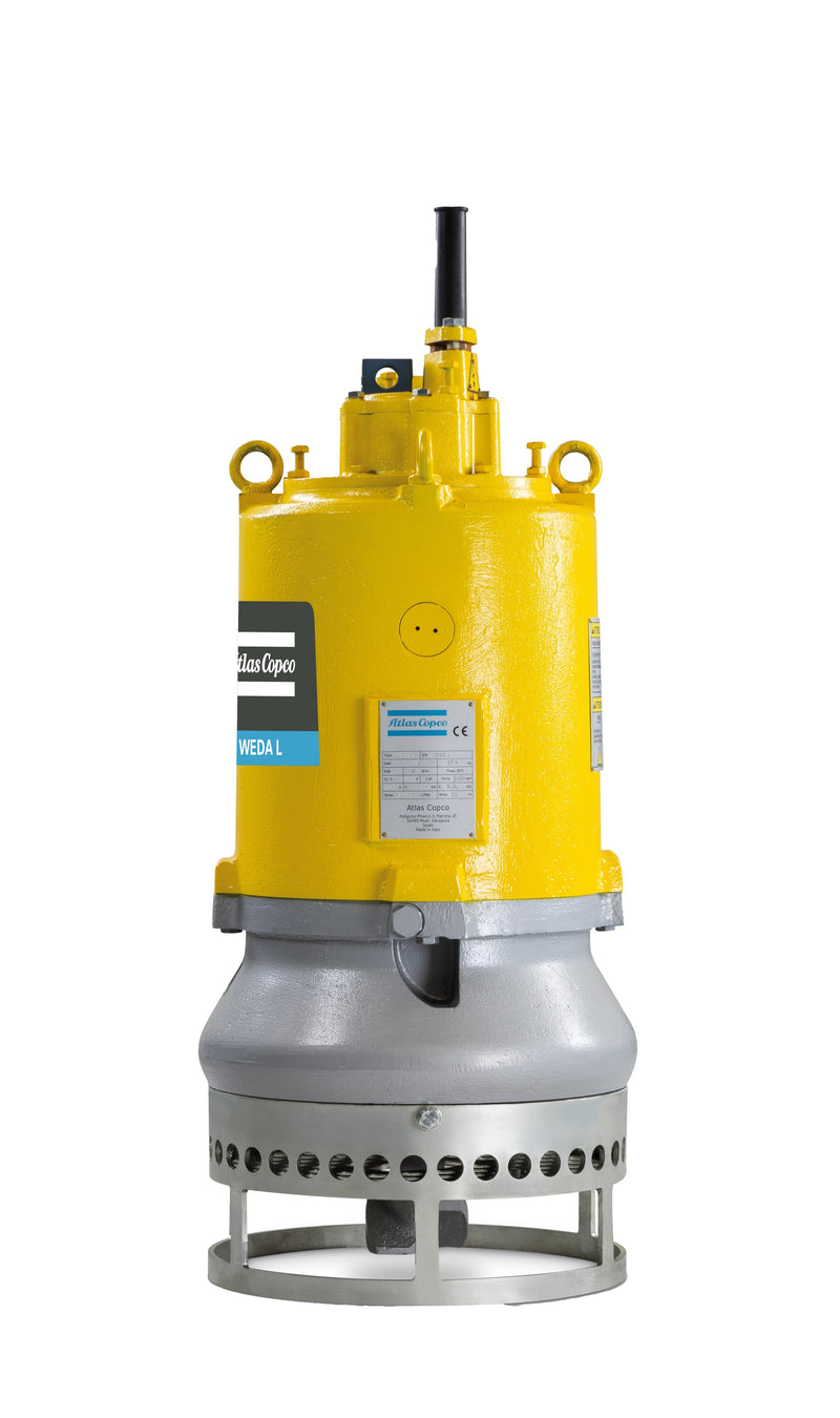 Atlas Copco WEDA L40N Submersible Slurry Pump - studio view