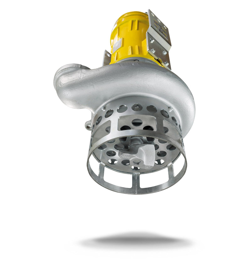 Atlas Copco WEDA L110N Submersible Slurry Pump - low angle view