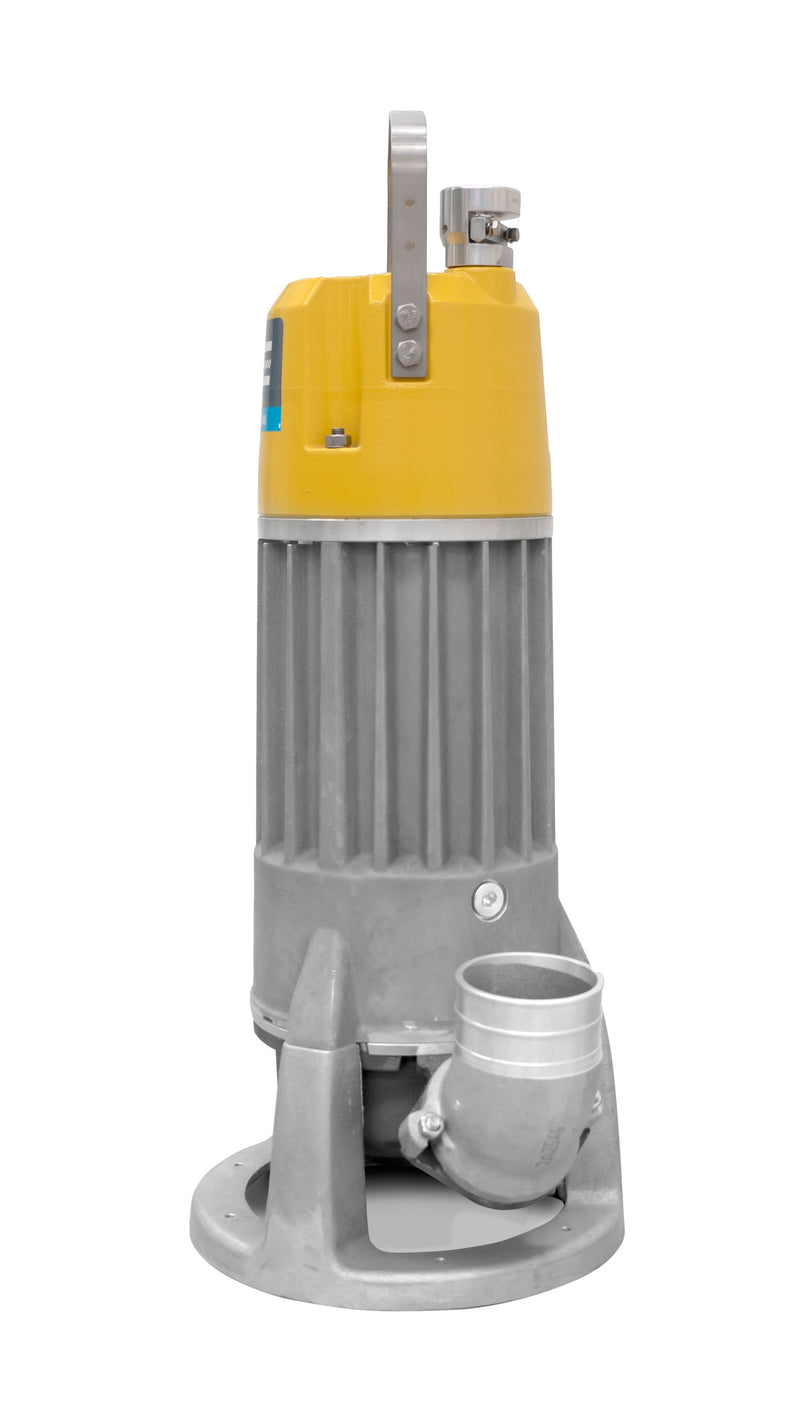 Atlas Copco WEDA S50N Submersible Sludge Pump - side view