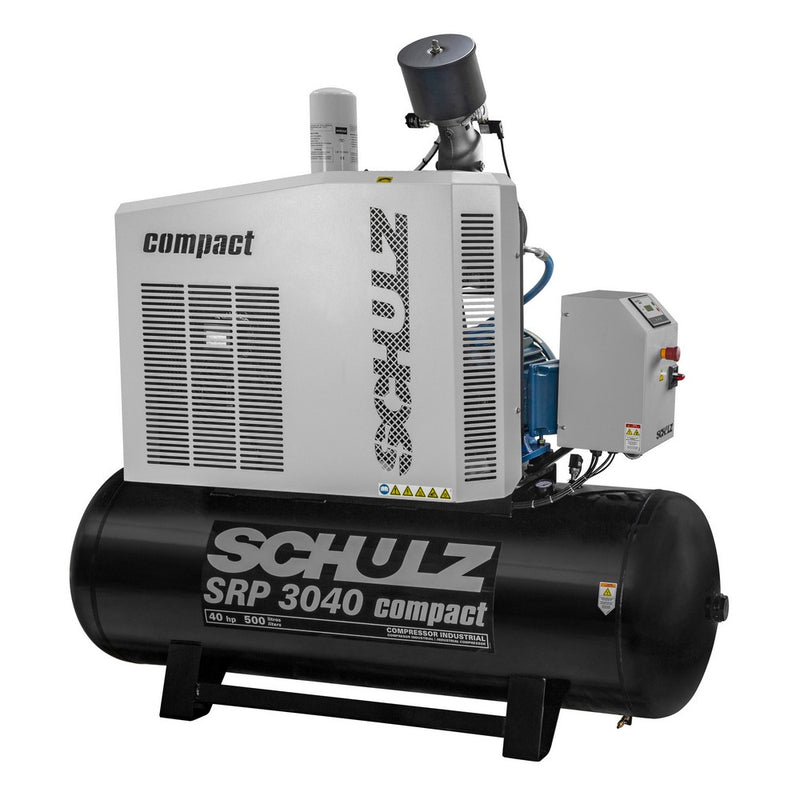 Schulz SRP 3040 Compact Tank-Mounted Rotary Screw Compressor