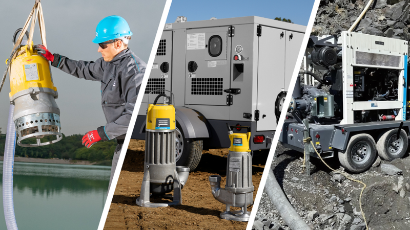 Atlas Copco WEDA D04N Submersible Dewatering Pump