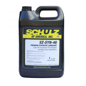 Schulz SZ-SYN-46 — Synthetic 46wt Rotary Screw Compressor Oil