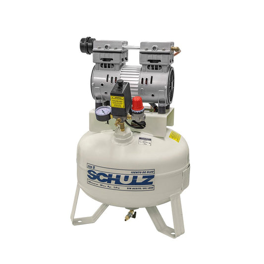 Schulz Oil Less Air Compressors- Single Stage, Tank Mounted