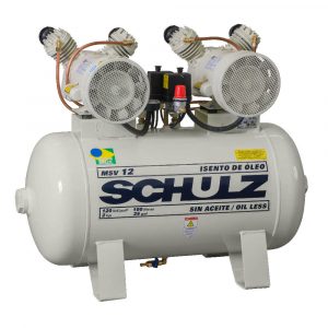 Schulz Oil Less Air Compressors- Single Stage, Tank Mounted