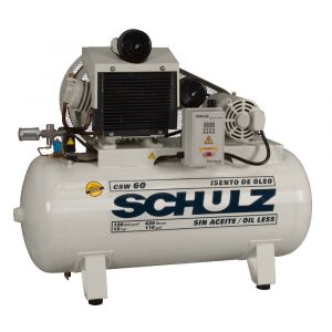 Schulz Oil Less Air Compressors- Tank Mounted, Two Stage